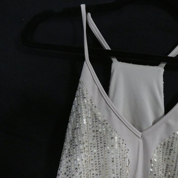 Unbranded | 2XL | Gold Sparkly Glitter Sequined Sleeveless Top - Picture 3 of 14